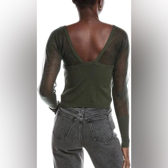 FREE PEOPLE Night After Night Top in Emerald size L NWT - Picture 9 of 9